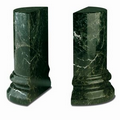 Round Column Book End (Jade Leaf Green)